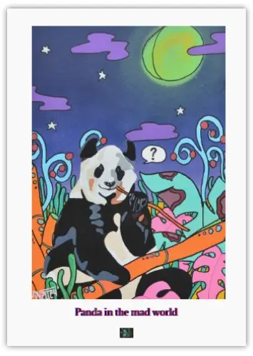 Panda in the mad World