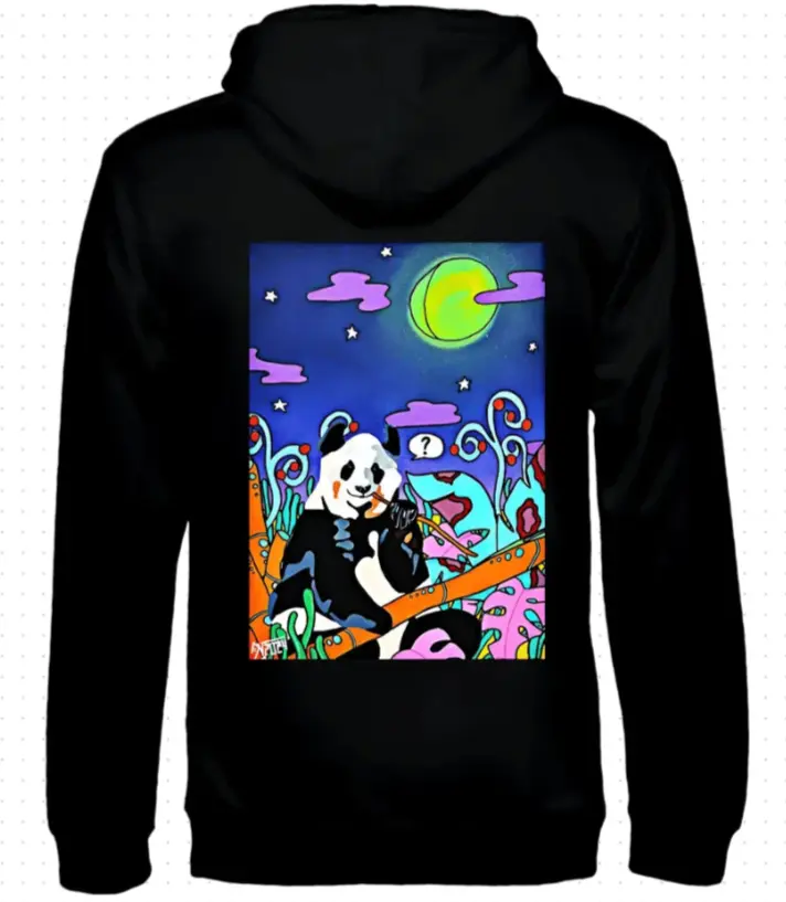 Sweat à Capuche Œuvre