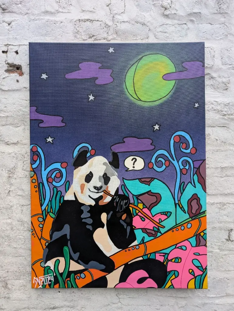 Panda in the mad World
